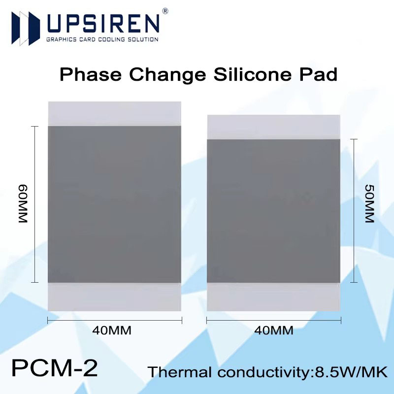 Laptop Cooling Pad - UPSIREN PCM-1PCM-2 8.5 واط/mk الصلبة سيليكون