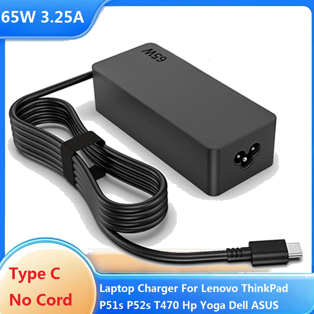 Laptop Accessories Dell - شاحن لابتوب USB C بقوة 65