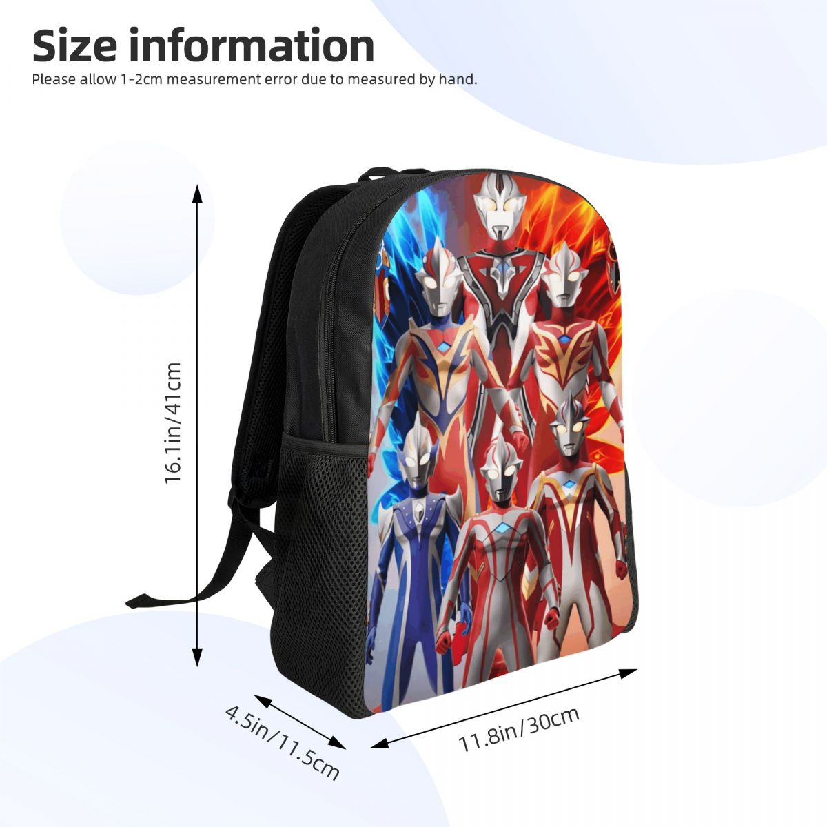 حقيبة ظهر كرتونية ثلاثية الأبع - مراجعة Laptop Accessories Bag For Men وسعره
