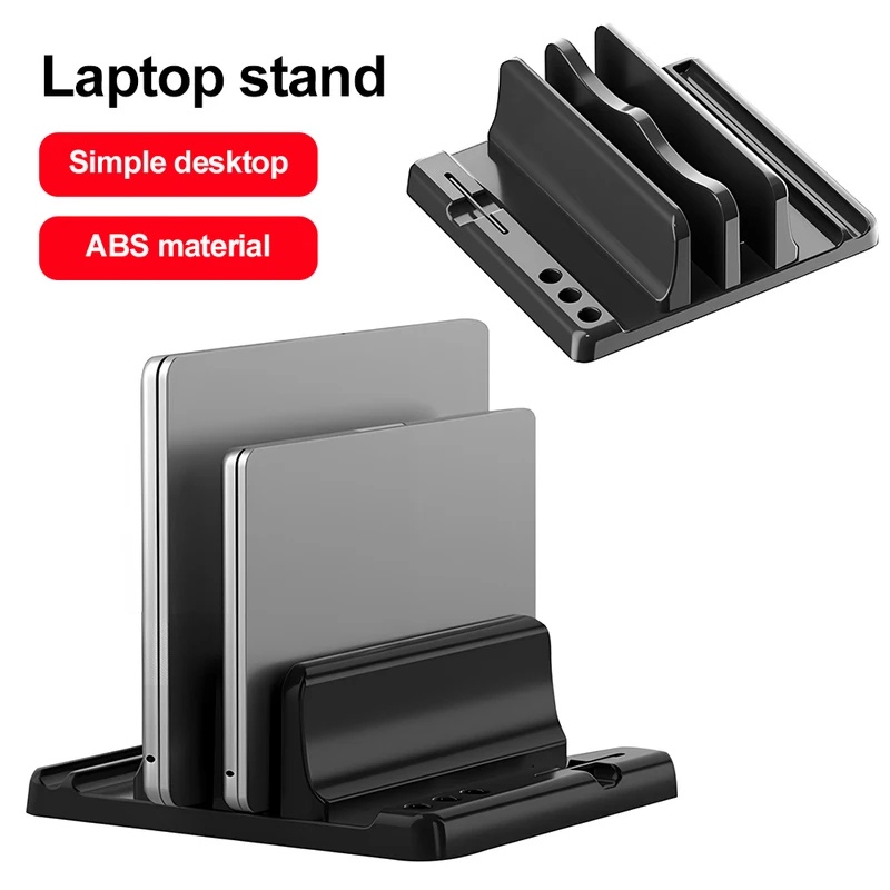 حامل لابتوب عمودي متعدد الفتحا - مراجعة Laptop Stand Riser وسعره