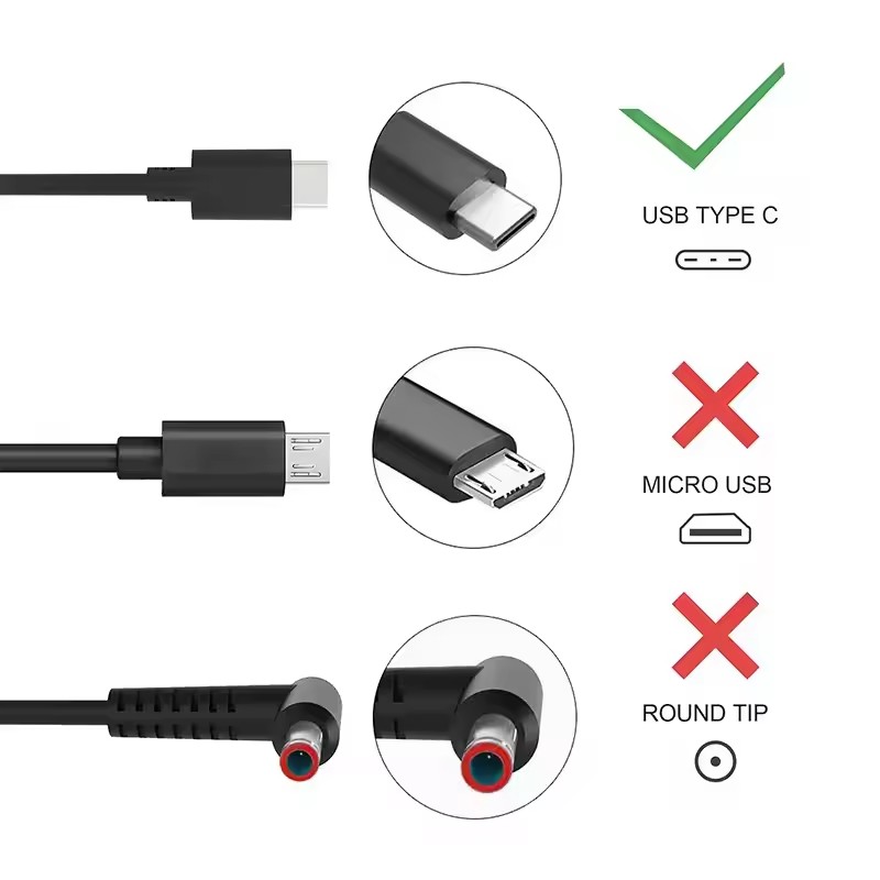 شاحن لابتوب USB C بقوة 65 واط  - مراجعة Laptop Accessories Dell وسعره