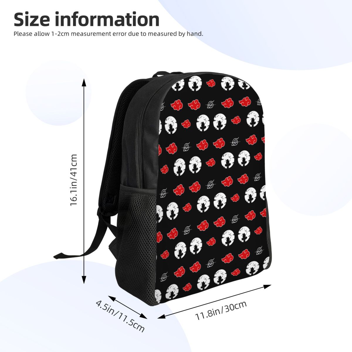 حقيبة ظهر مخصصة بتصميم U-Uchih - مراجعة Laptop Accessories Bag For Men وسعره