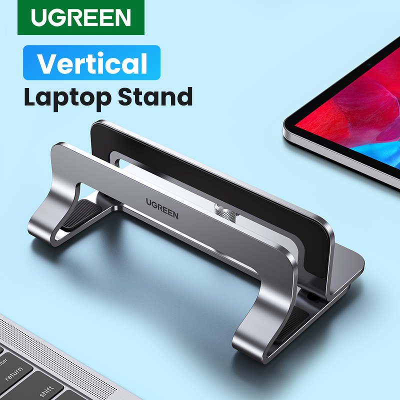 UGREEN-حامل حامل عمودي للكمبيو - مراجعة Laptop Stand Riser وسعره
