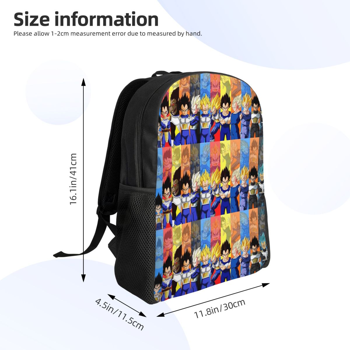 حقائب ظهر ثلاثية الأبعاد مطبوع - مراجعة Laptop Accessories Bag For Men وسعره